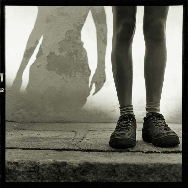 Waiting for Jirka and Tomáš, Český Krumlov, Czech Republic, 1999